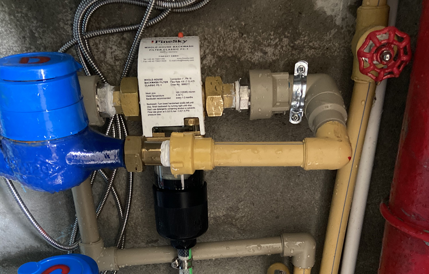 上海閔行區星河灣凈水器安裝-前置過濾器+超濾凈水器(圖1) 222 (1).jpg